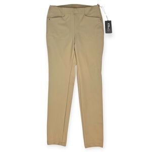 RLX Ralph Lauren Golf Stretch Pants Women's Size 4 Khaki Beige Pull On NWT